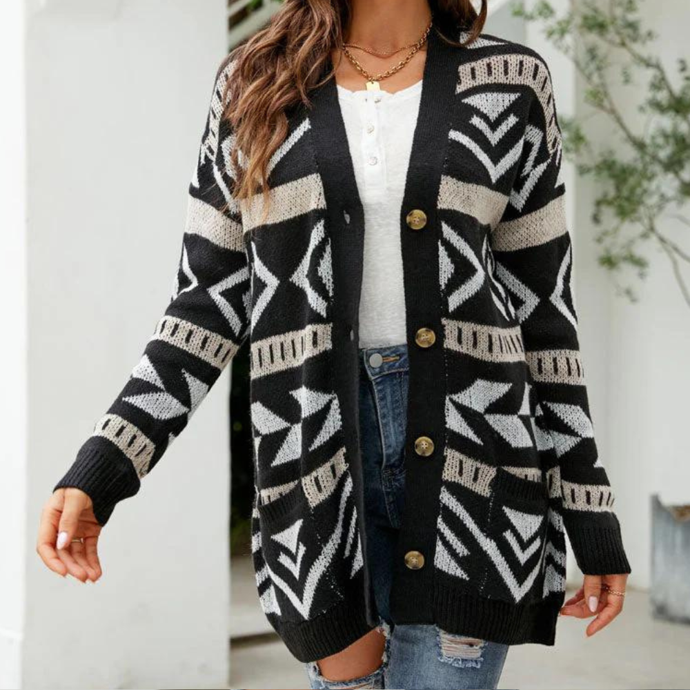 CD | Cardigan de iarnă relaxat și elegant