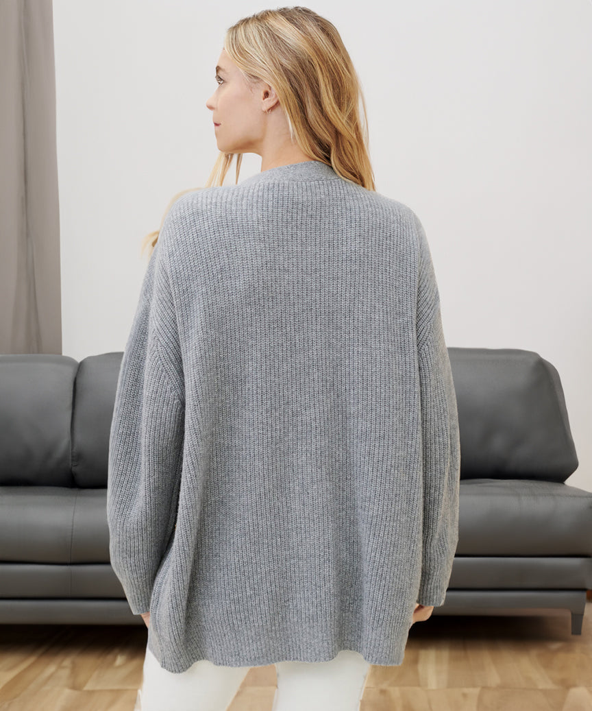 CD | Cardigan Cocoon din cașmir