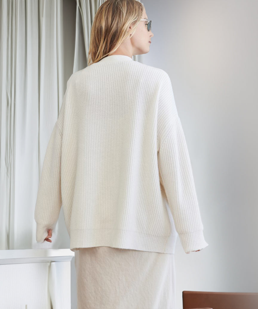 CD | Cardigan Cocoon din cașmir