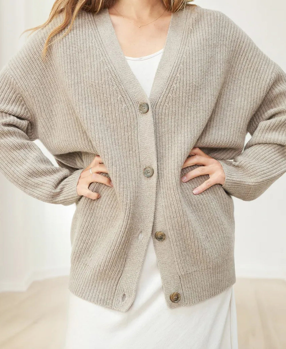 CD | Cardigan Cocoon din cașmir
