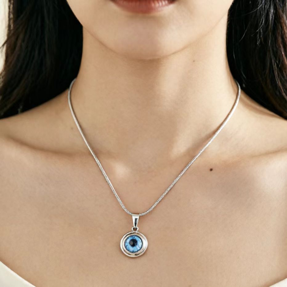 Classic Blue Topaz Necklace