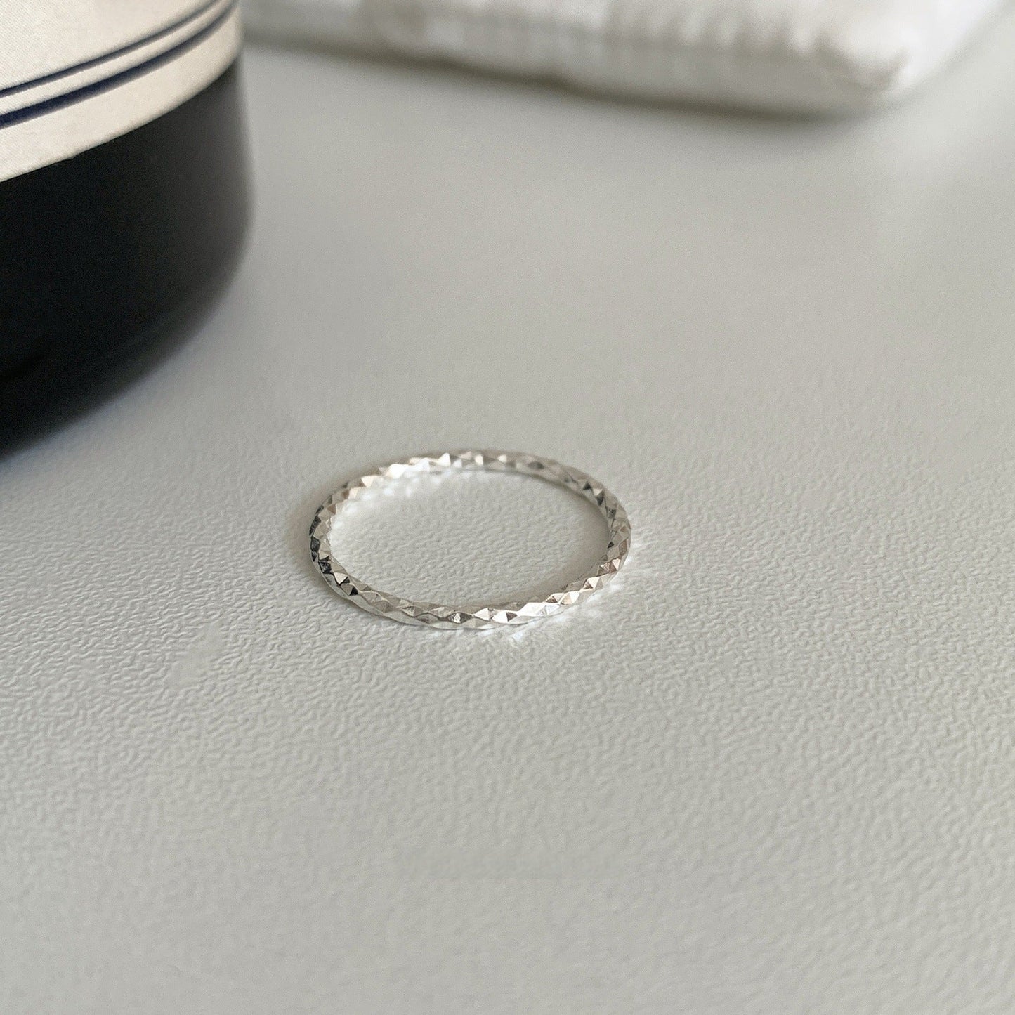 Classic Diamond Cut Ring