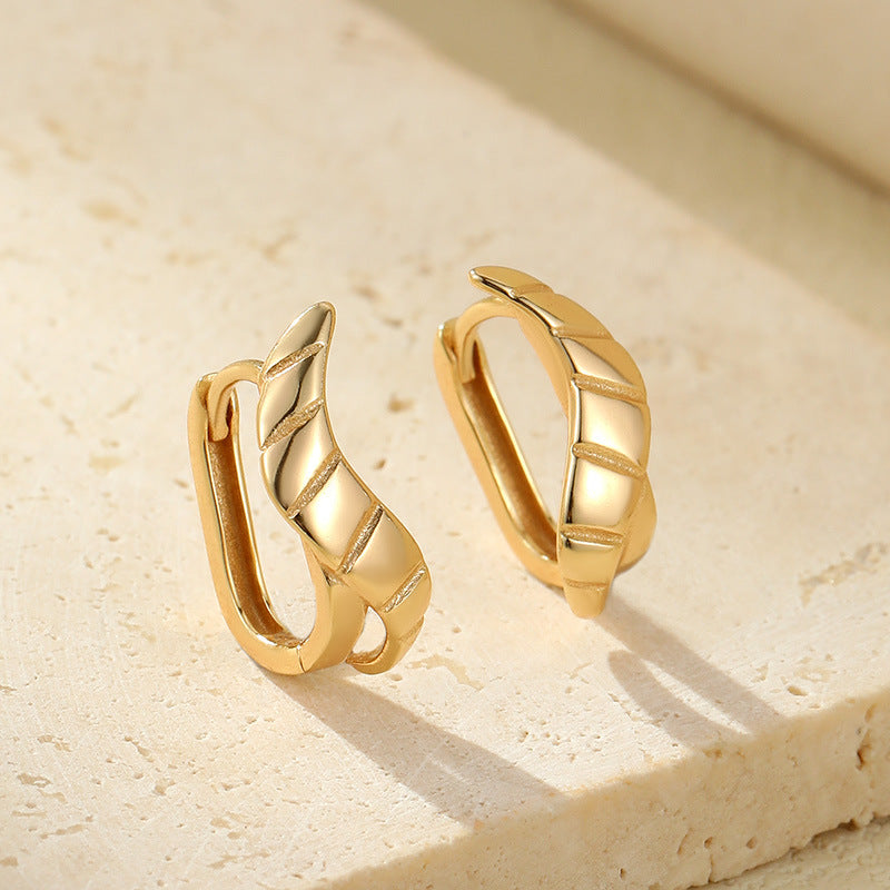 Classic Gold Earrings