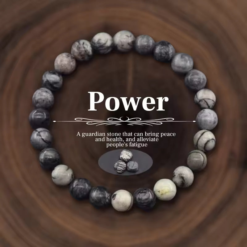 Classic Marble Beaded Bracelet