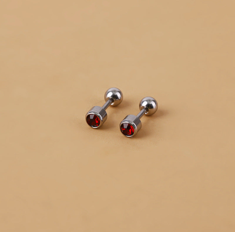 Classic Ruby Earrings