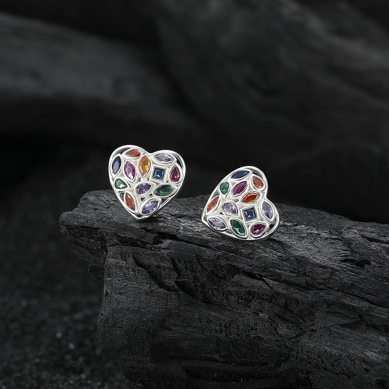 Colorful Gemstone Earrings