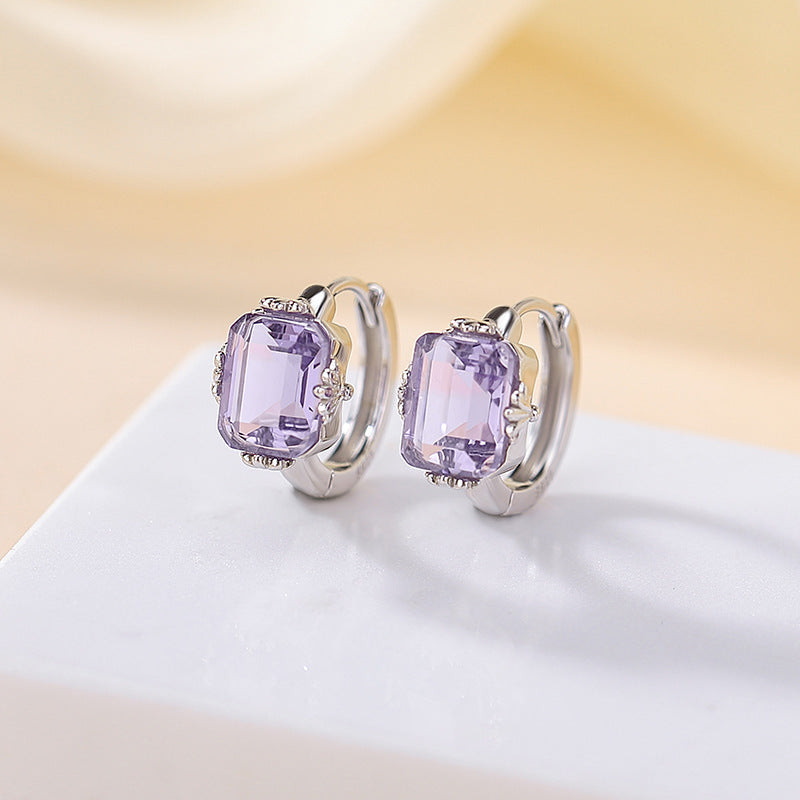 Elegant Amethyst Earrings