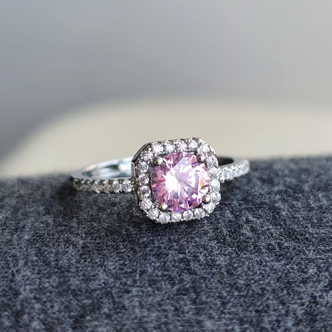 Elegant Amethyst Ring