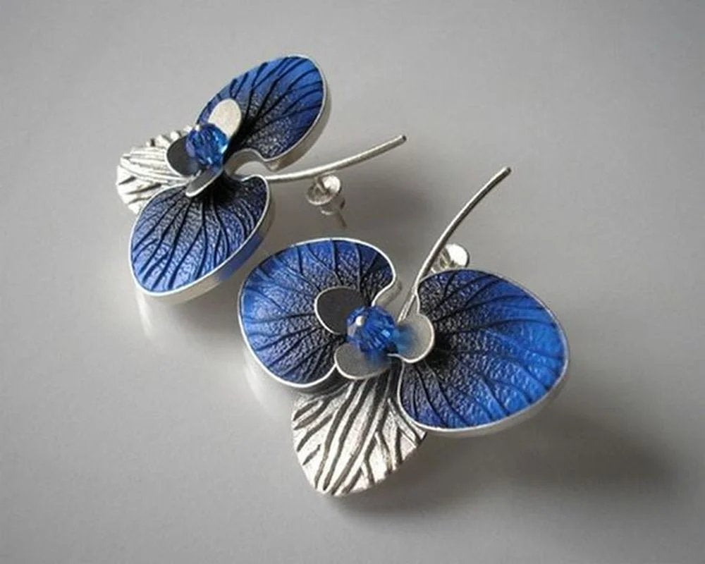 Elegant Blue Butterfly