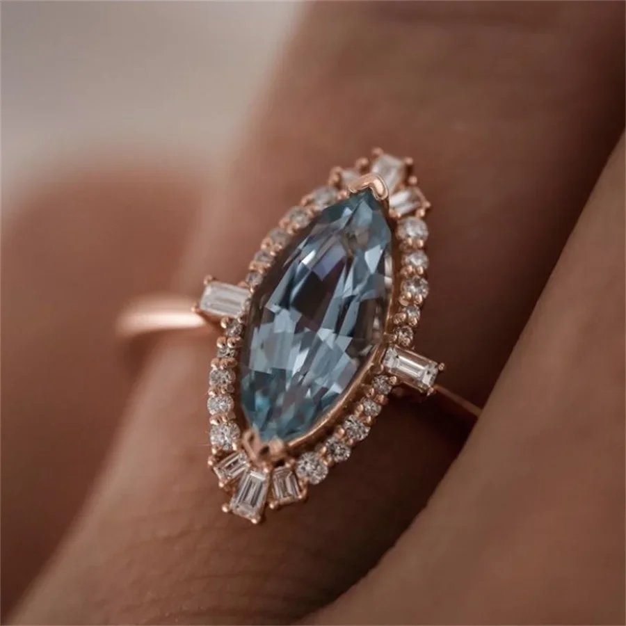 Elegant Blue Sapphire Ring