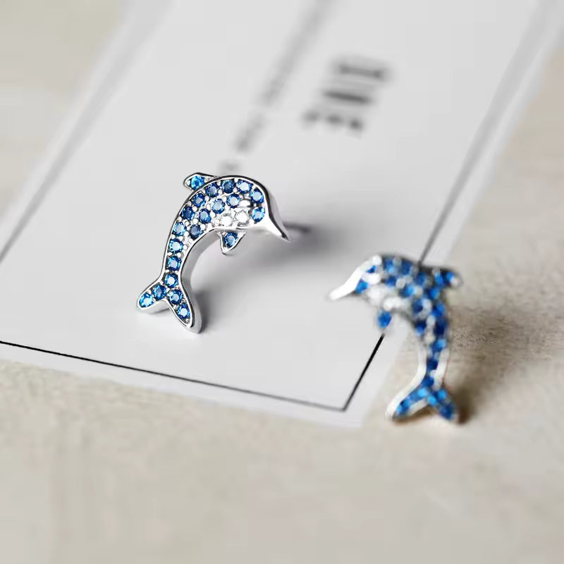 Elegant Dolphin Earrings