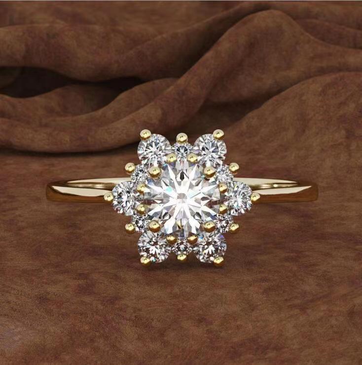 Elegant Floral Ring