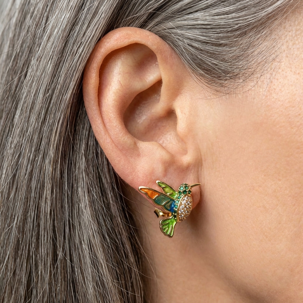 Hummingbird Earrings