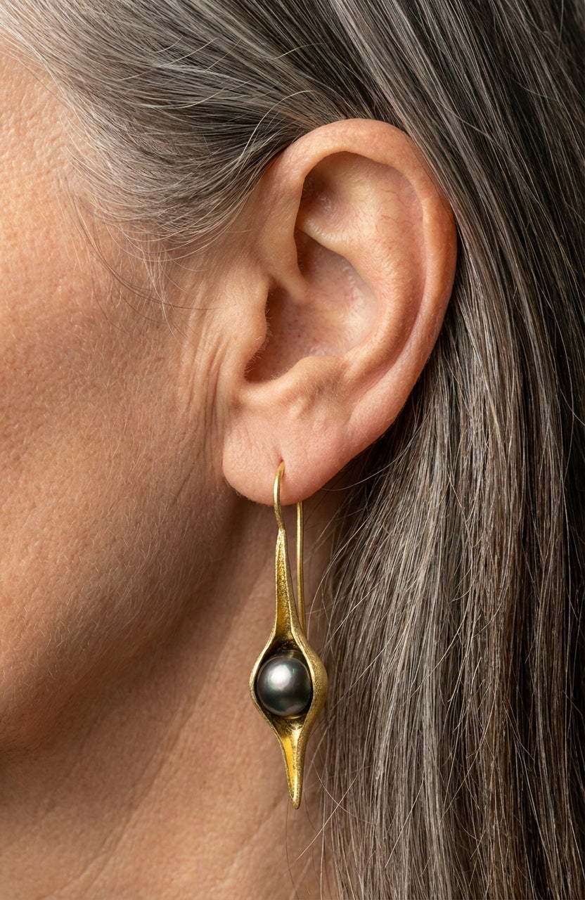 Pearl Dangle Earrings