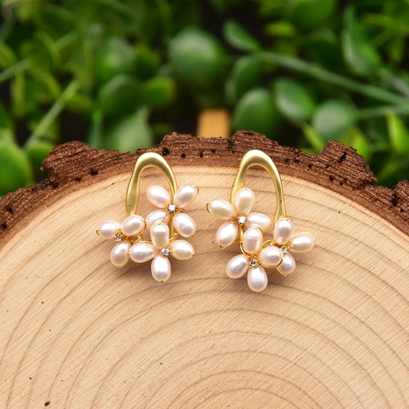 Elegant Pearl Earrings