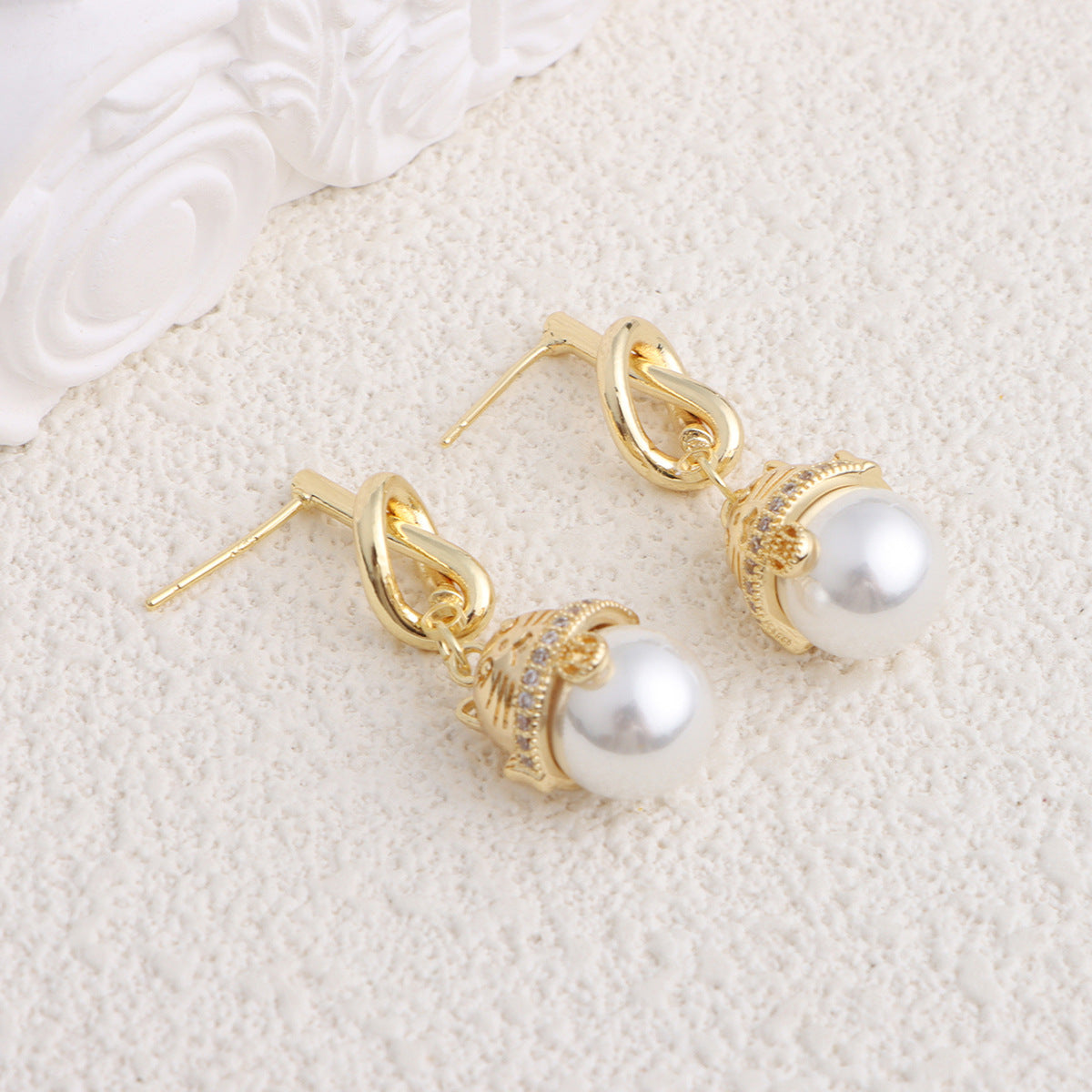 Elegant Pearl Earrings