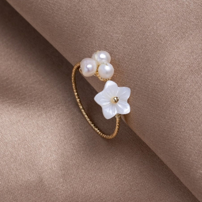 Elegant Pearl Flower
