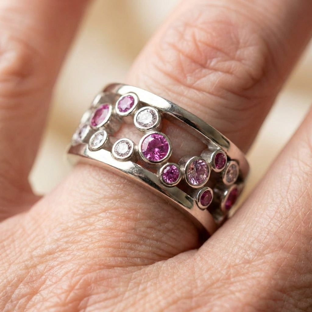 Pink Sapphire Ring