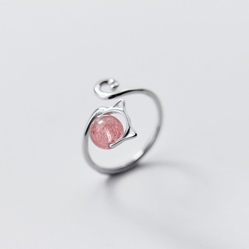 Elegant Pink Tourmaline Ring