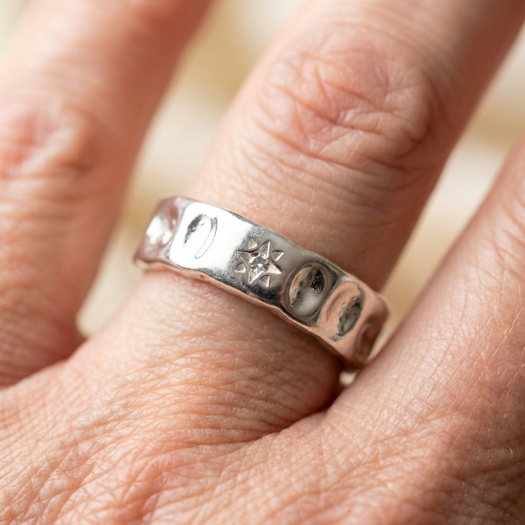 Star Silver Ring