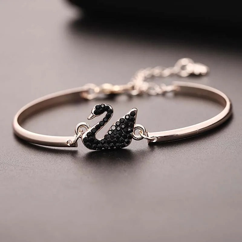 Elegant Swan Bracelet