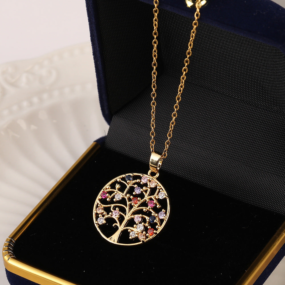 Elegant Tree Of Life Necklace
