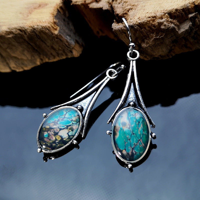 Elegant Turquoise Earrings