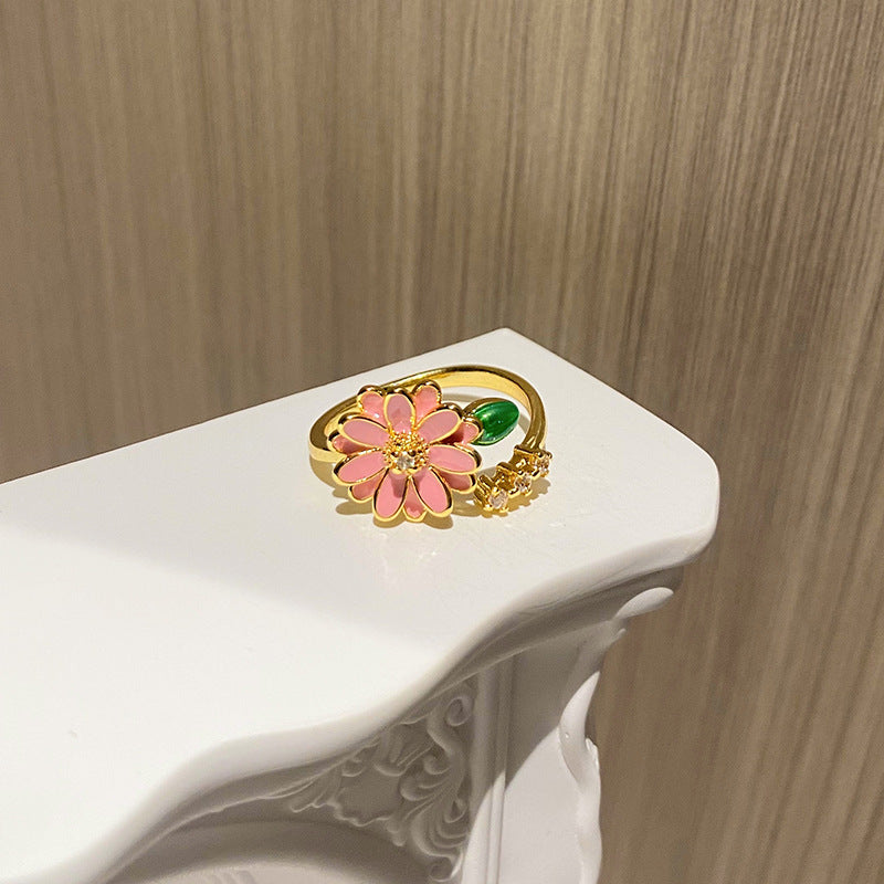 Floral Gold Ring