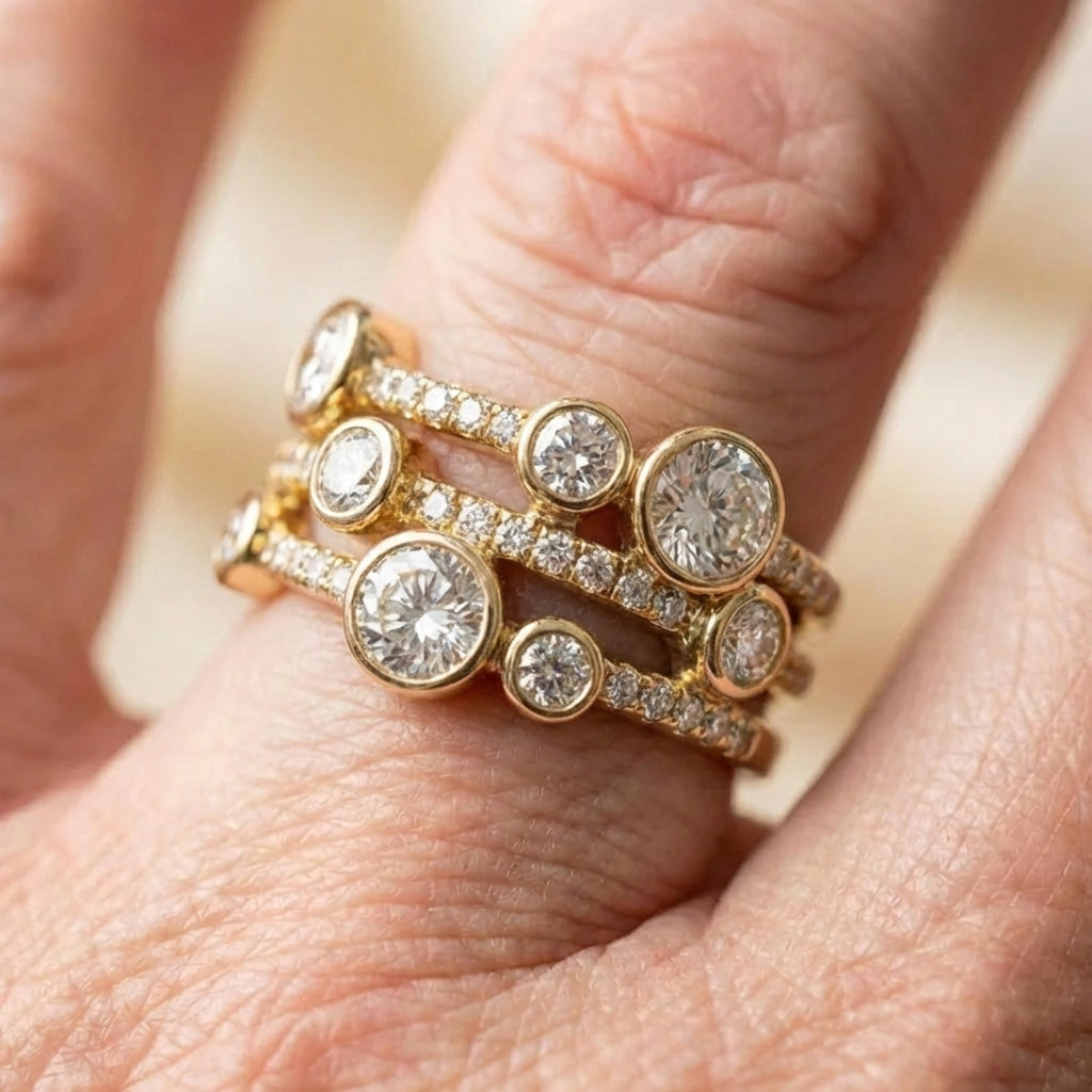 Gold Diamond Ring