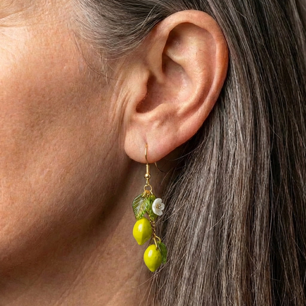 Lemon Earrings