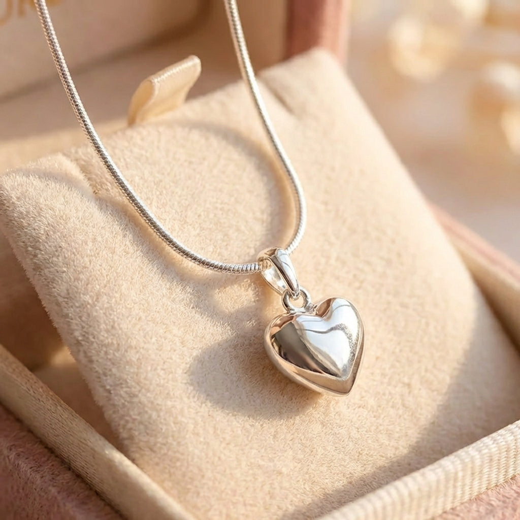 Silver Heart Necklace
