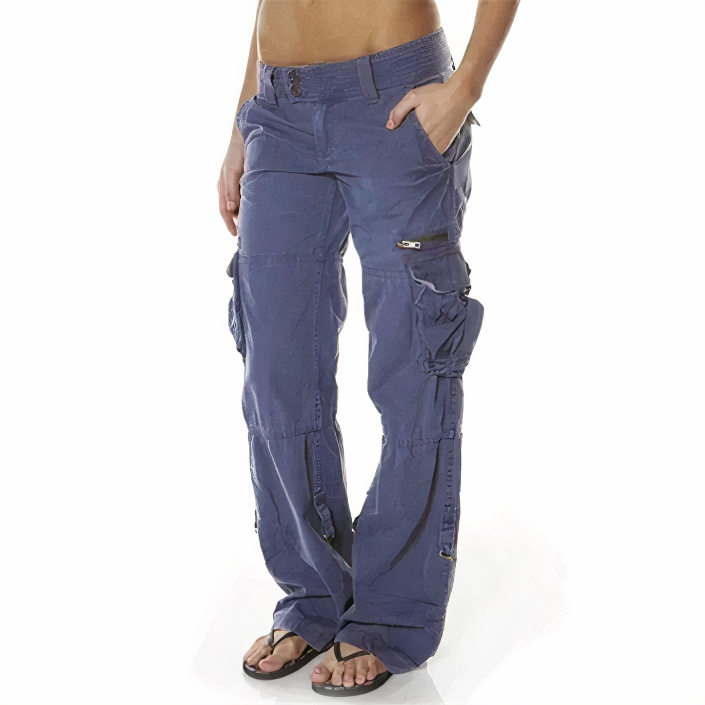 CD | Pantaloni cargo pentru femei