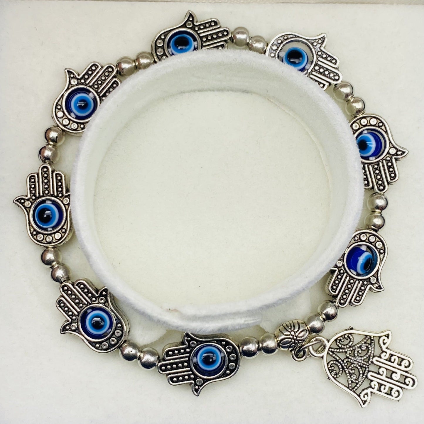 Hamsa Evil Eye Bracelet
