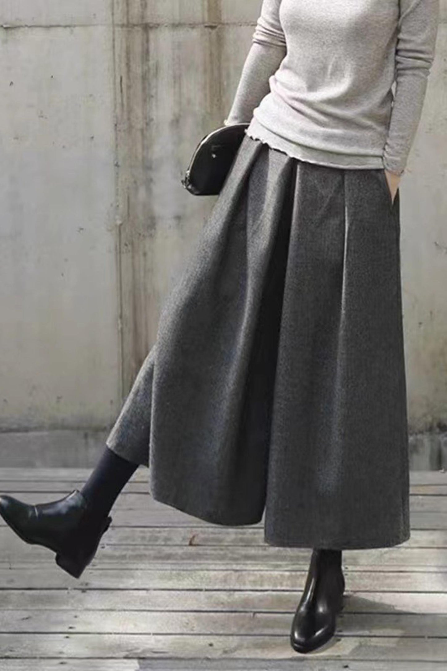 CD | Pantaloni eleganți cu picior lat