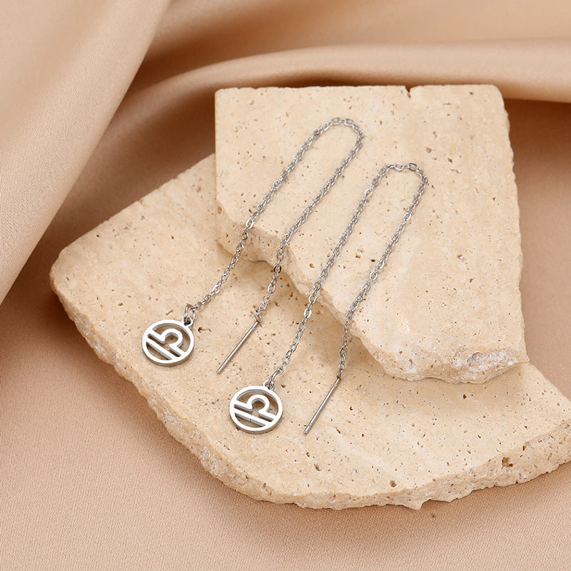 Minimalist Circle Earrings