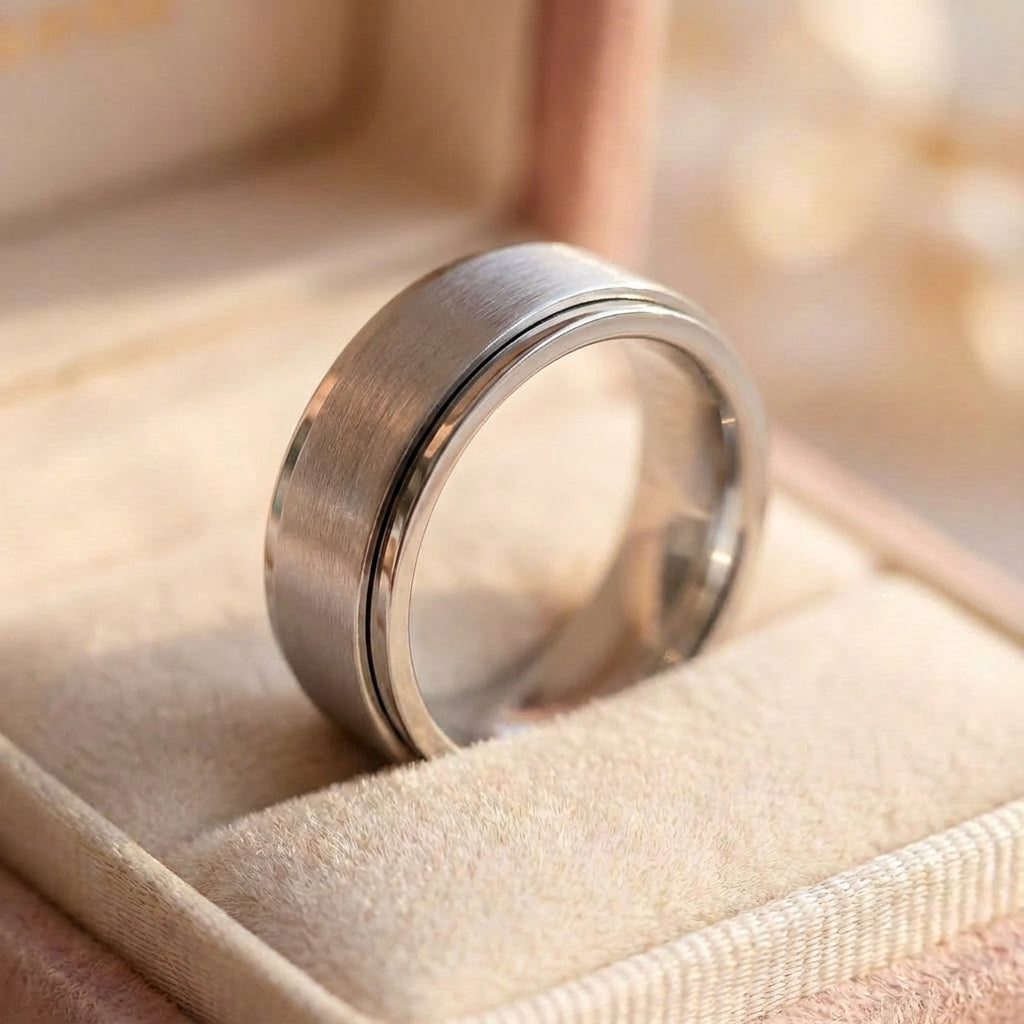 Minimalist Spinner Ring