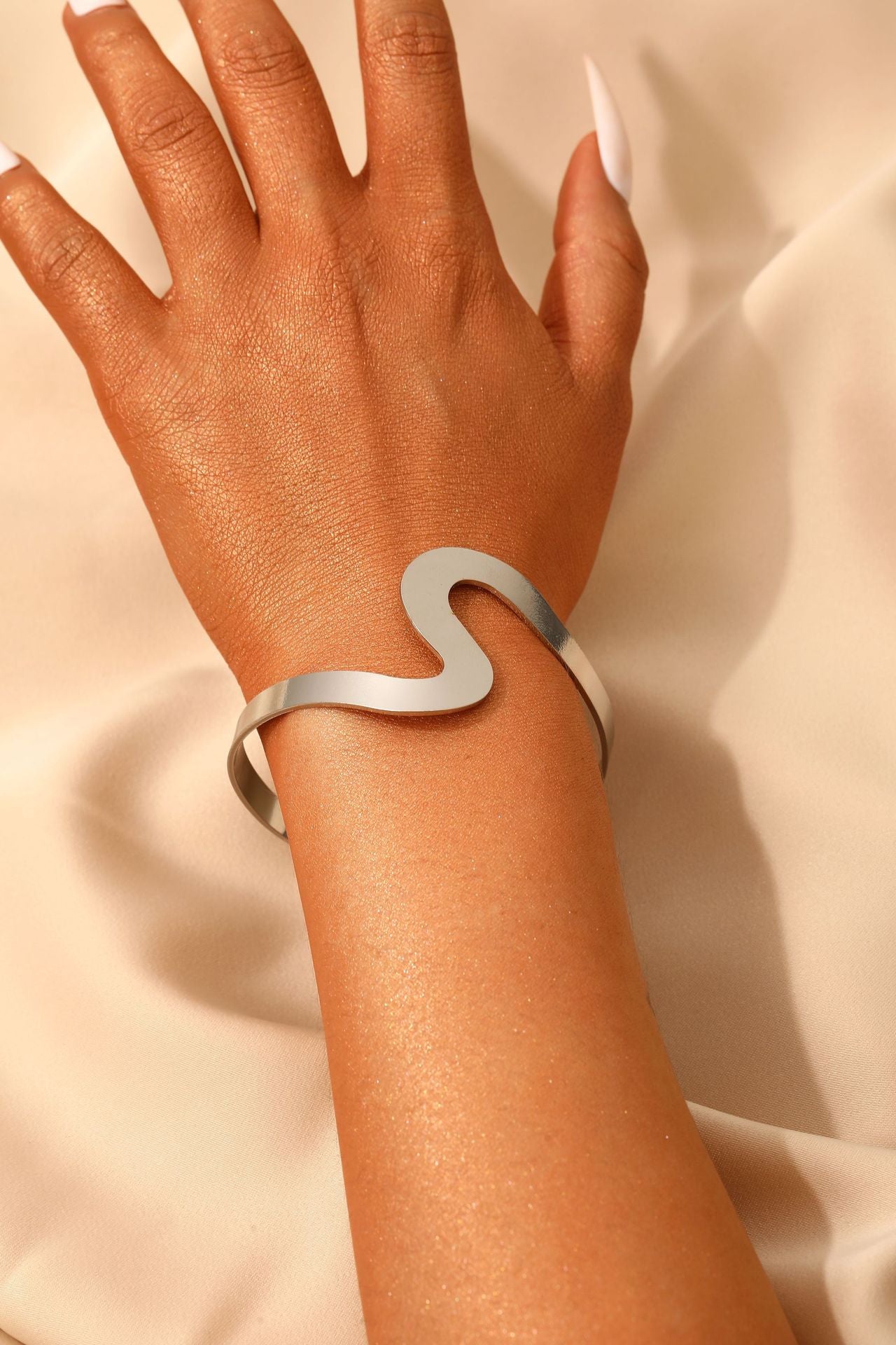 Modern Wave Bracelet