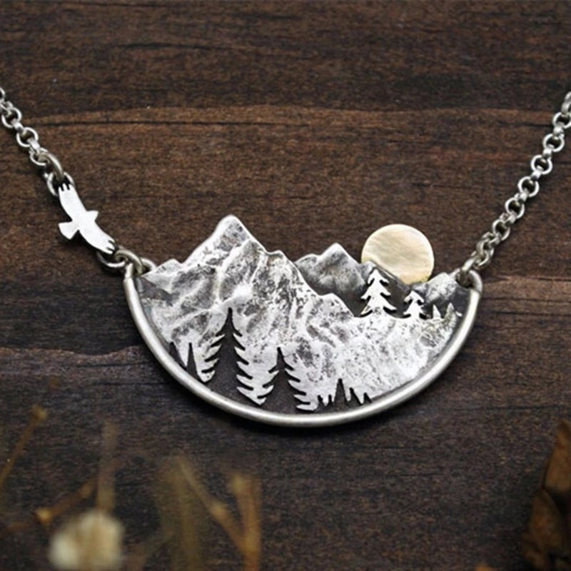 Mountain Landscape Necklace