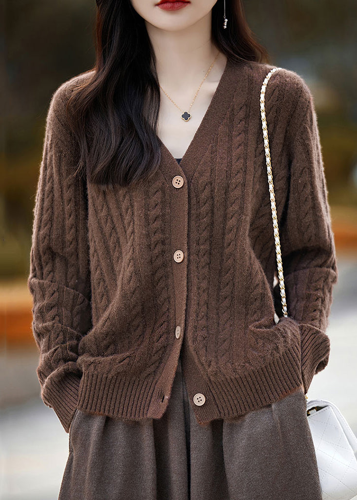 CD | Cardigan de iarnă casual și relaxat