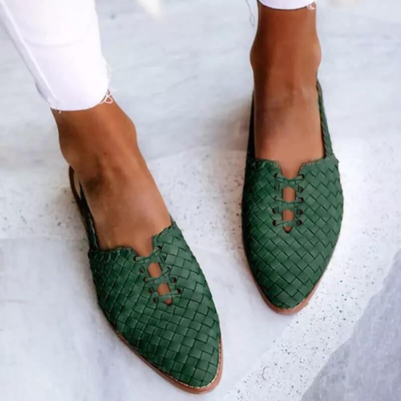 CD | Pantofi slip-on împletiți