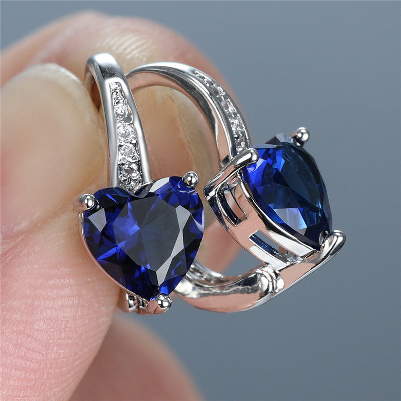 Lunara Cerestelle White Gold Earrings