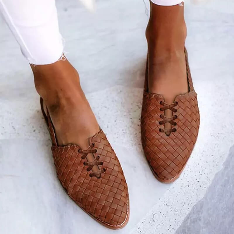 CD | Pantofi slip-on împletiți
