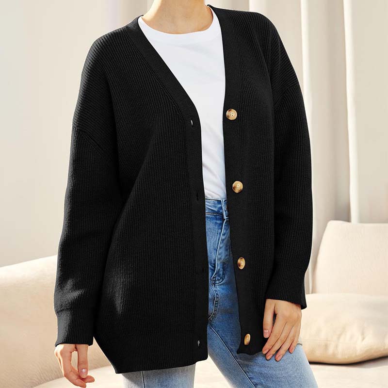 CD | Cardigan de iarnă relaxat și elegant