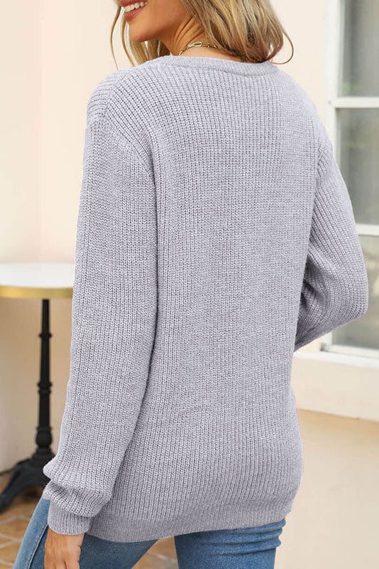 CD | Pulover de iarnă la modă și minimalist