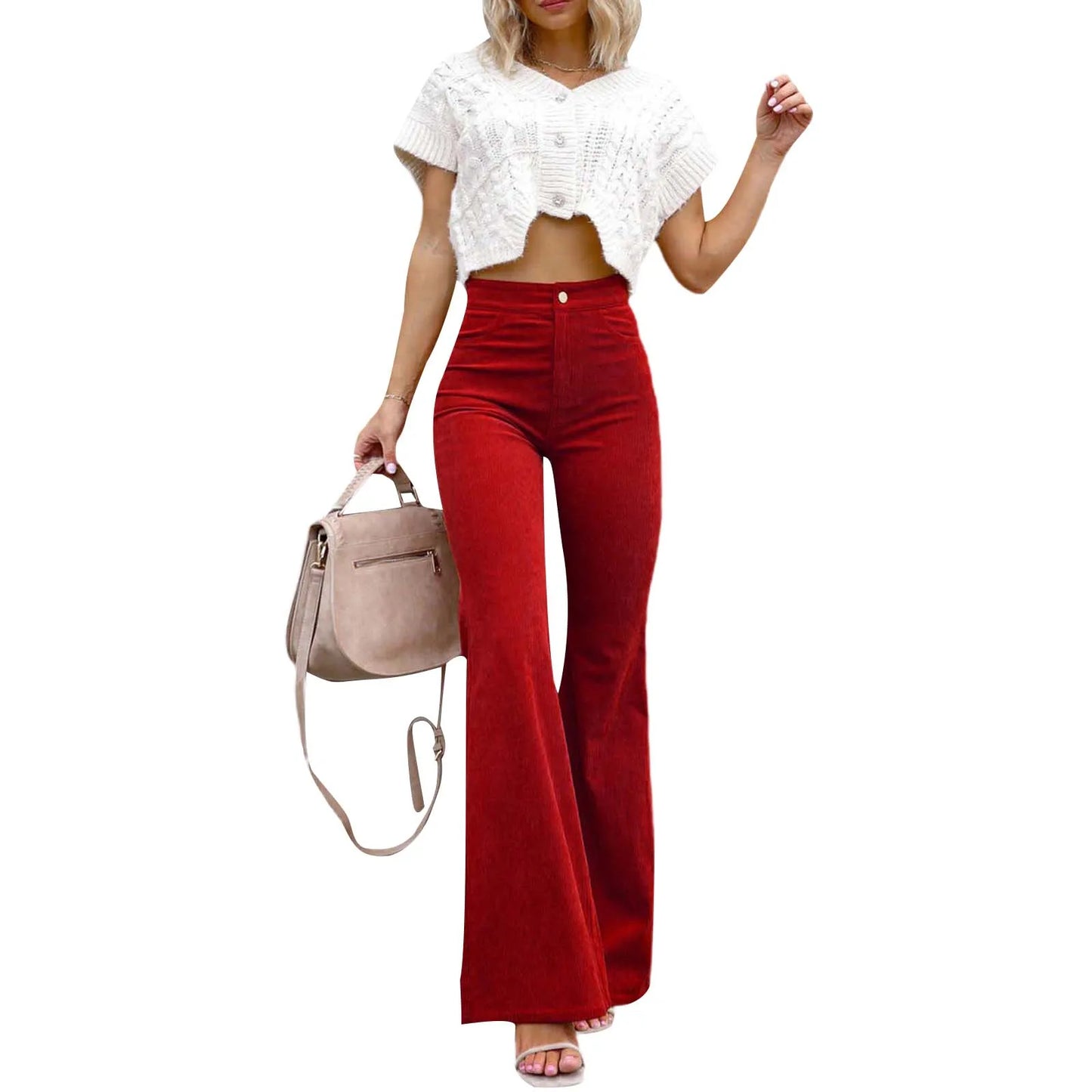 CD | Pantaloni evazați trendy pentru femei