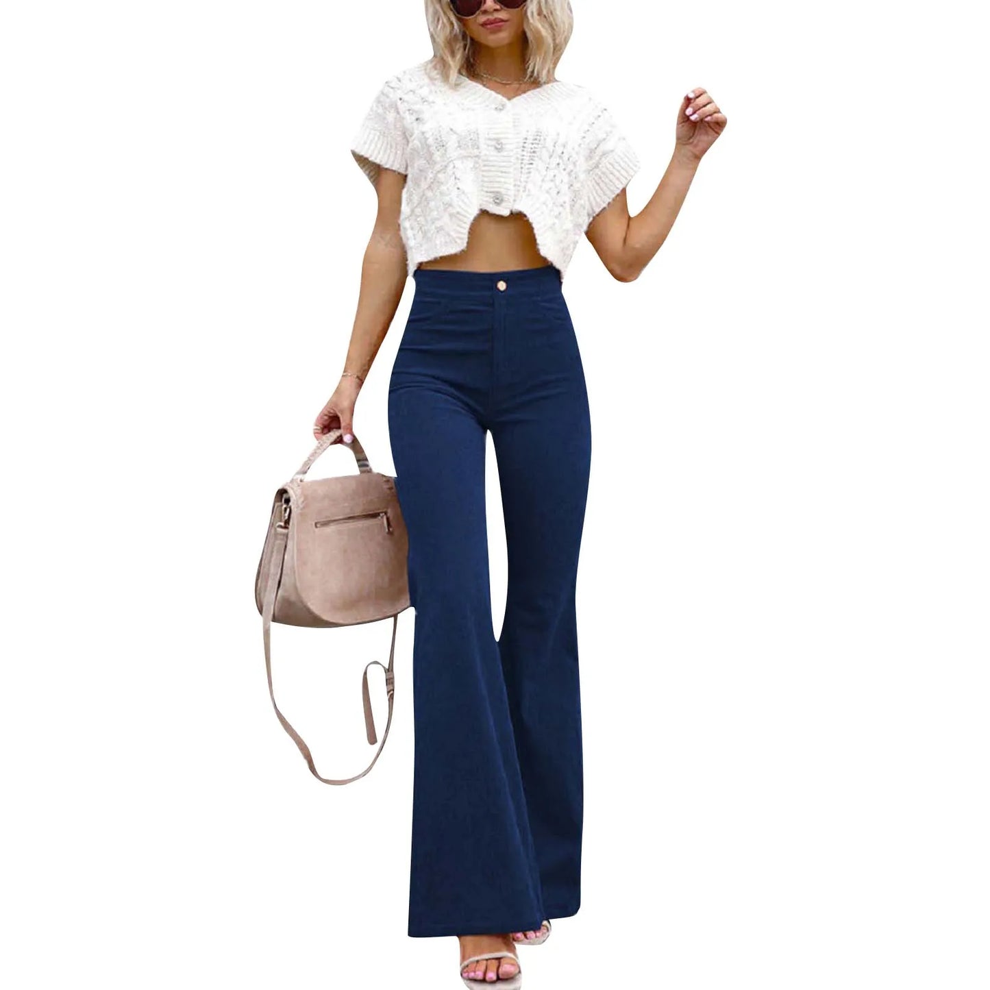 CD | Pantaloni evazați trendy pentru femei