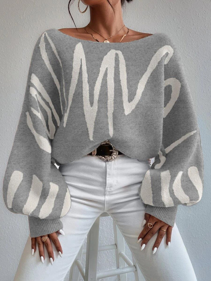 CD | Pulover de iarnă la modă și minimalist