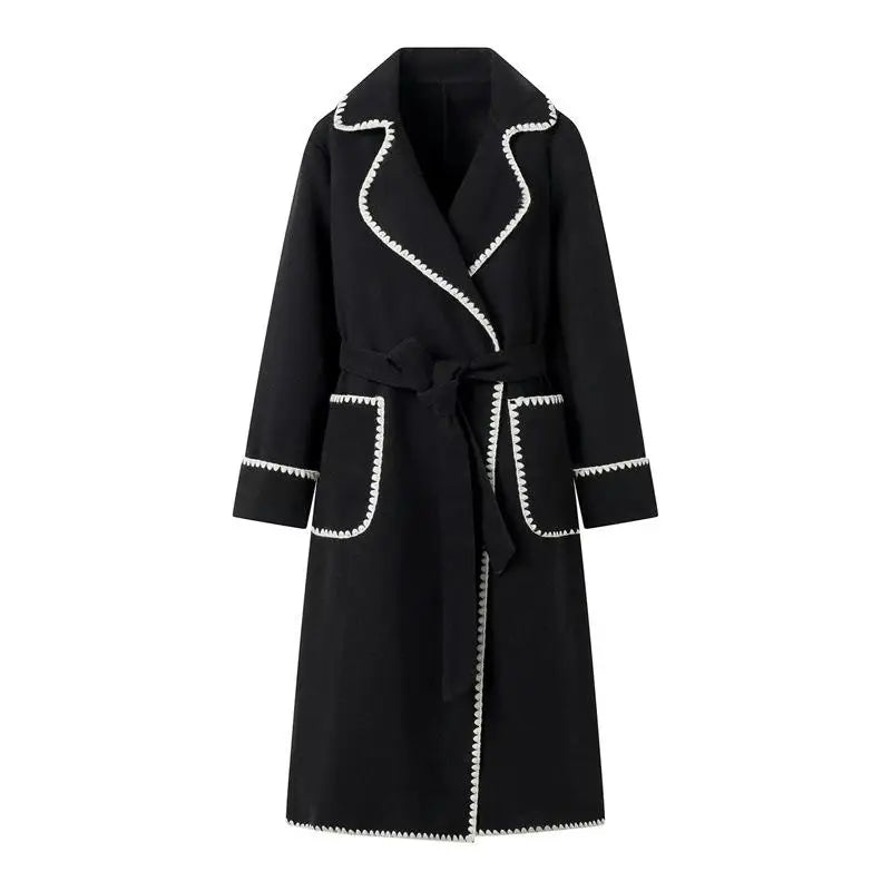 CD | haina casual patchwork lung