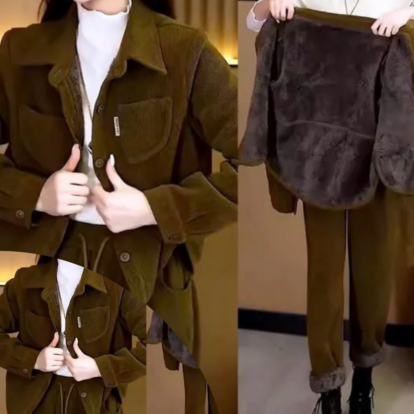 CD | Pantaloni de iarnă eleganți și atemporali