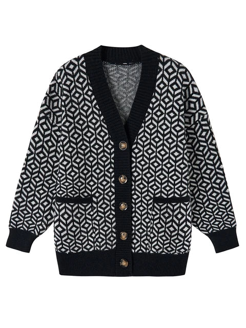 CD | Cardigan elegant tricotat cu buton